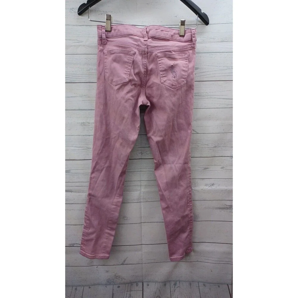 Polo Ralph Lauren Kids Girl Denim Tompkins Skinny Jeans Sz 16